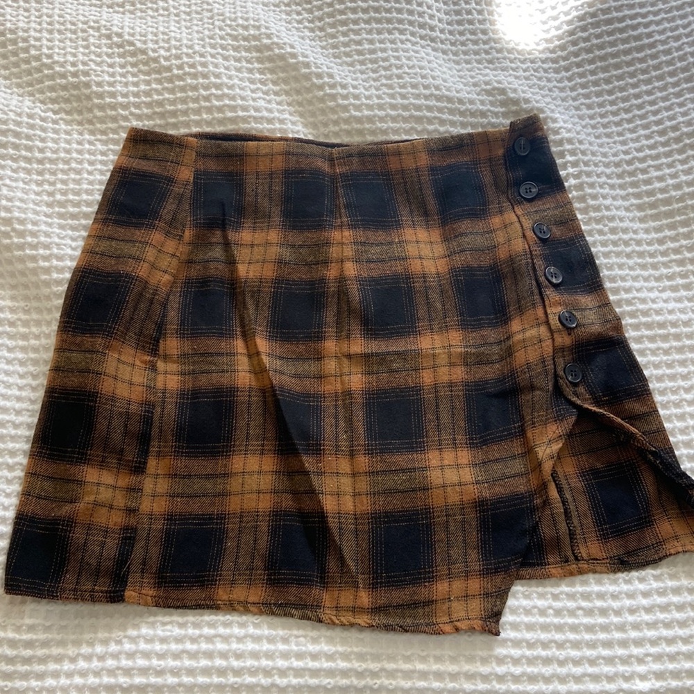 Plaid Skirt